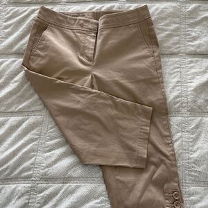 Talbots Peddle Pusher Cropped Pants Size 4P